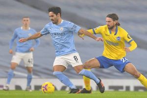 Man City Regain EPL Top Spot after 3-0 win Over Brighton