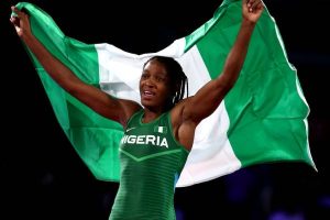 Adekuoroye wins Wrestling Gold at Commonwealth games in Birmingham