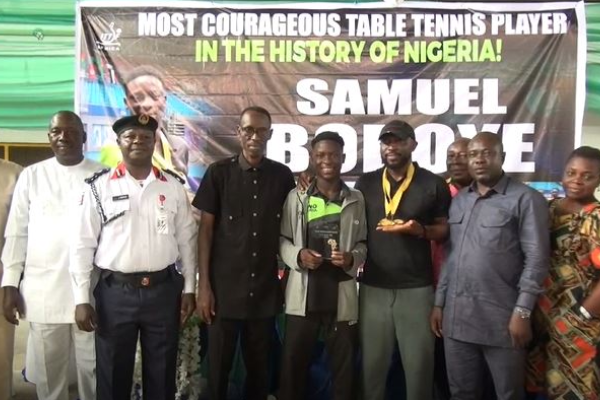 Bayelsans celebrate double gold ITTF A-U19 champion Boboye