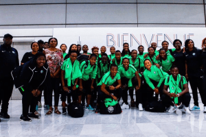 Super Falcons arrive City of Kansas for USA friendly