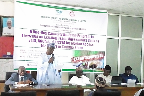 NEPC, KADCCIMA organise workshop for exporters on trade agreements