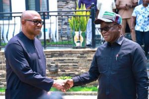 PETER OBI VISITS BENUE, CELEBRATES CHRISTMAS WITH IDPS