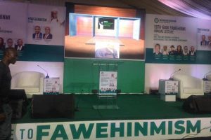 EXPERTS ON GROUND FOR FAWEHINMI LECTURE
