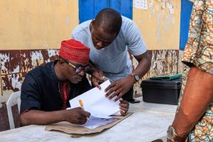 INEC HOLDS MOCK ACCREDITATION OF VOTERS IN LAGOS, RETURN LOW TURNOUT