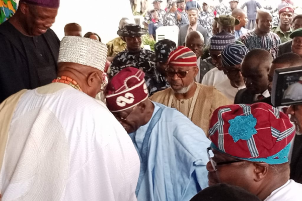 President Bola Tinubu visits Ogun state, meets with monacrchs