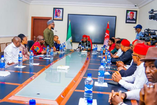 Abia gov. Alex Otti signs N567.2bn 2024 budget into law