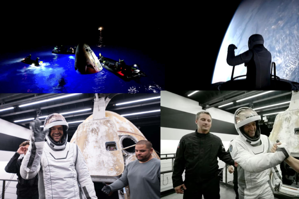 U.S tech billionaire, Isaacman returns to Earth after first private spacewalk